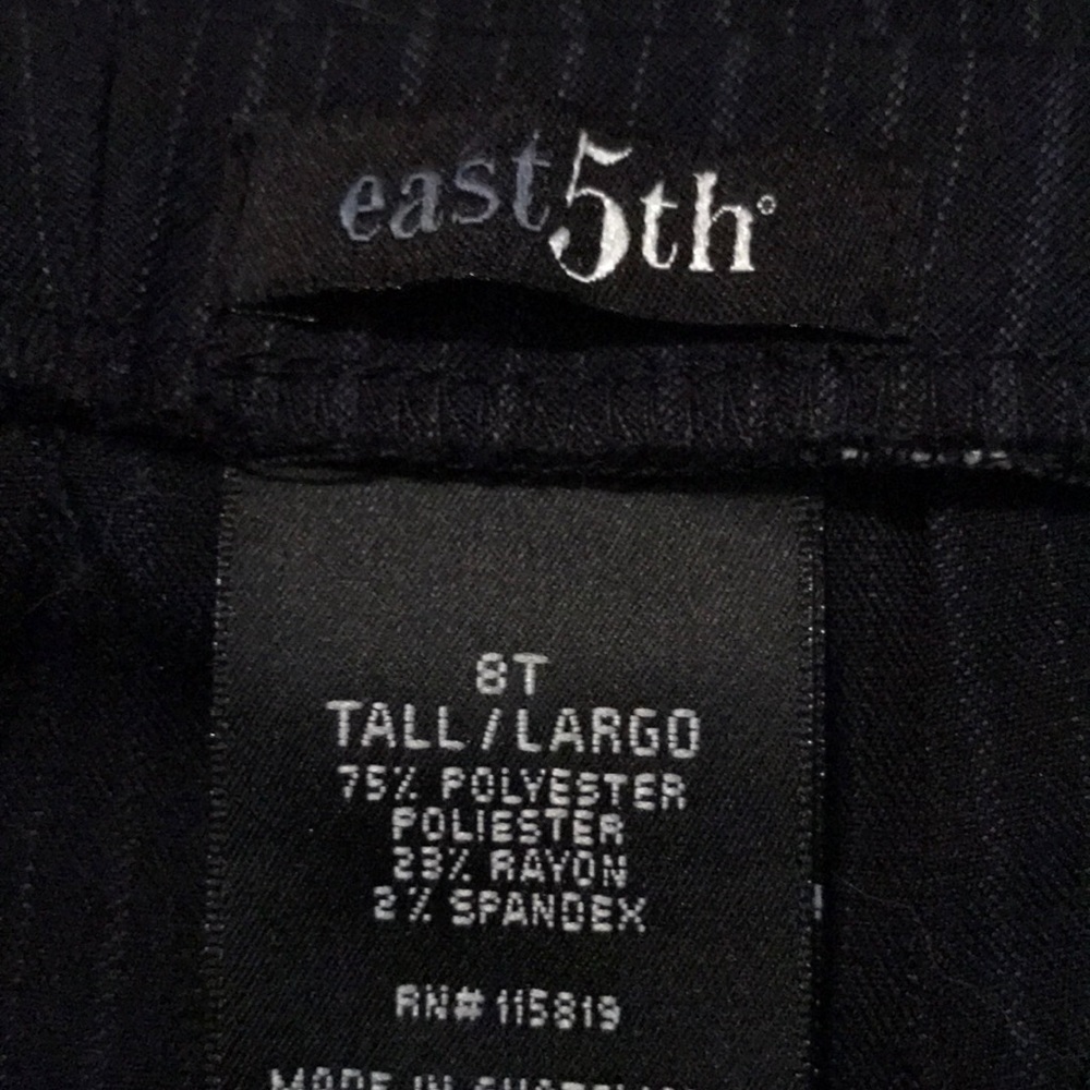 East 5th slacks